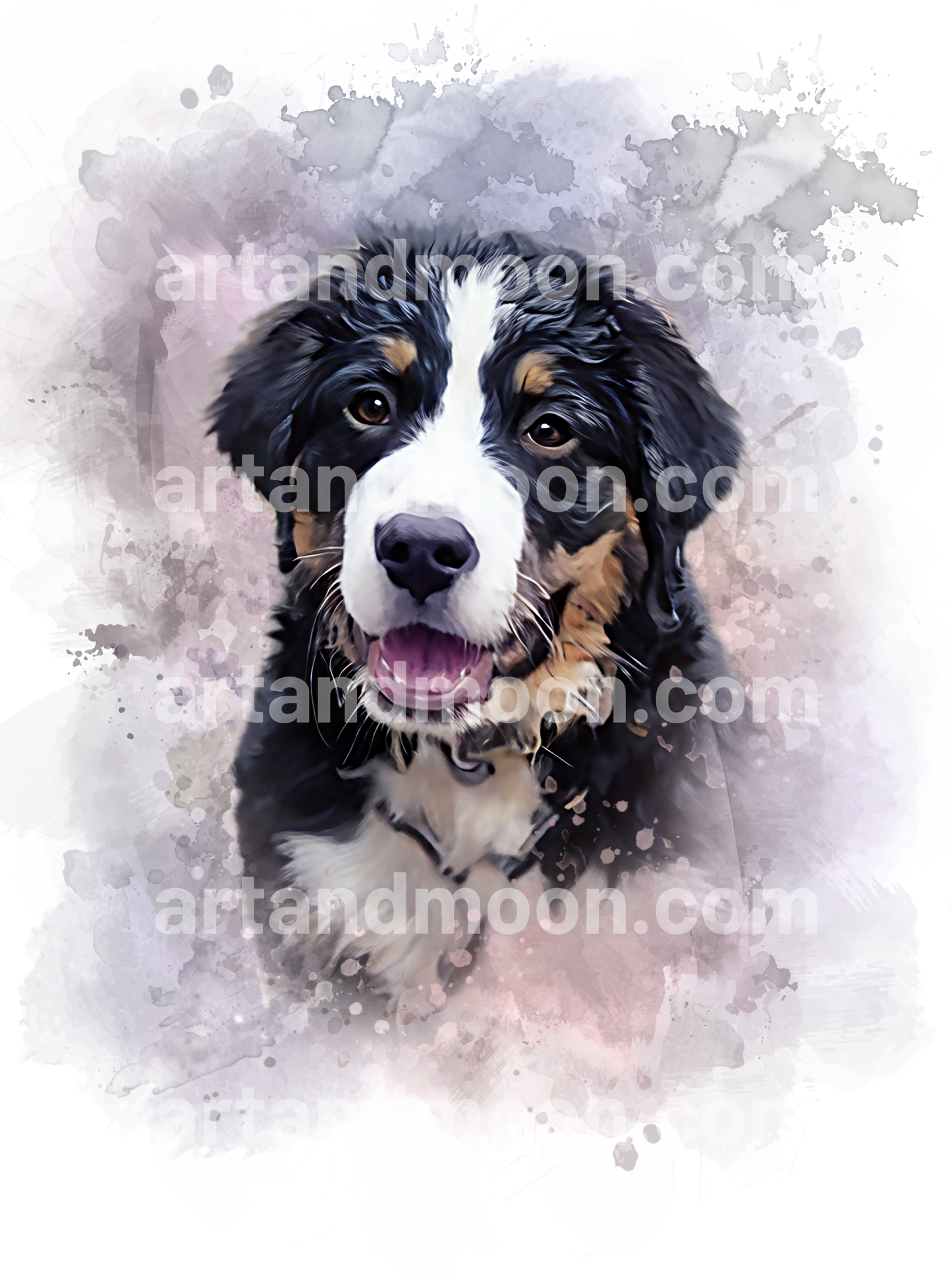 $1 Custom Portrait with Watermark
